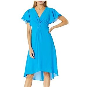 Adrianna Papell Bright Blue Cocktail Dress 18W - NWT